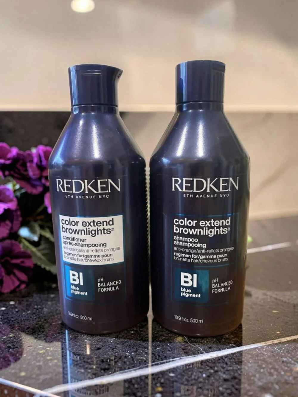 Redken Color Extend Brownlights Shampoo Conditioner 16.9 oz